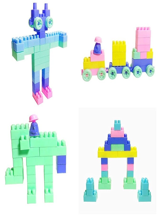 RUTV Building Block Game for Kids, Boys, Children - Certified European Safety Standards (100 Pieces Small Blocks Bag Packing, Best Gift Toy) - Image 3